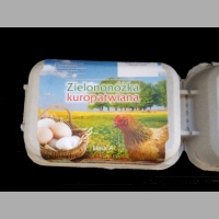 Zdjęcie produktu Opakowania z etykietą 6 jaj zielononóżki x 50